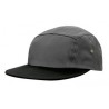 Cap - mod. 3899:Graphite, Cotton twill, Black